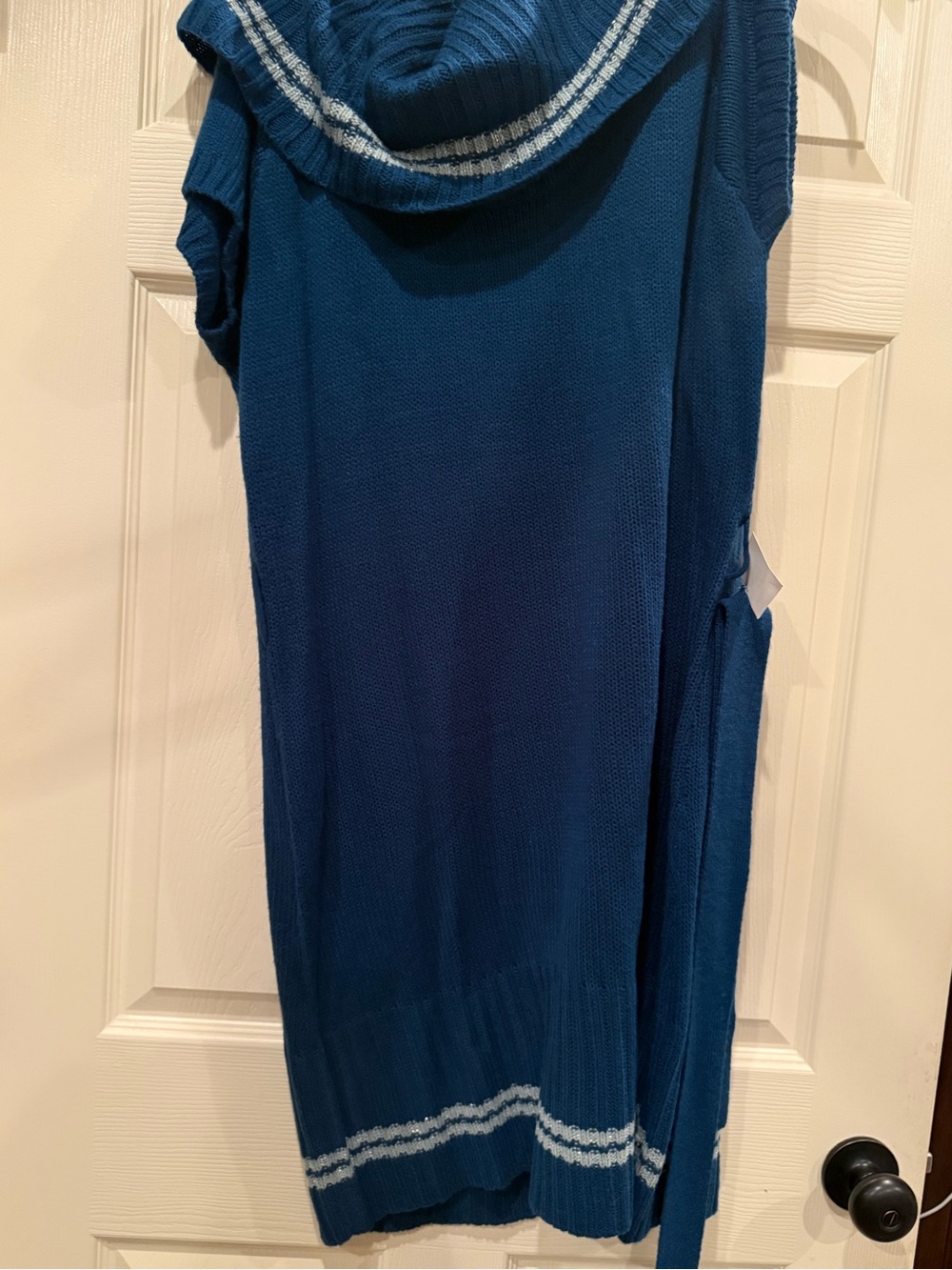 Women's Blue Knit sweater dress size 3x